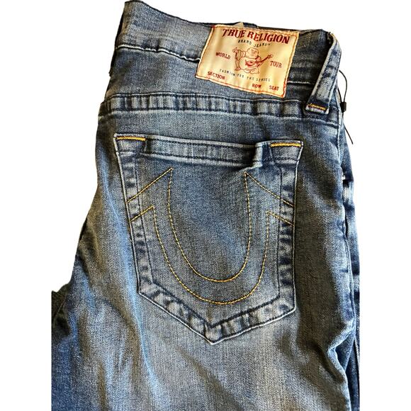 True Religion Geno Relaxed Slim Fit Denim Jeans 33 - Picture 5 of 9